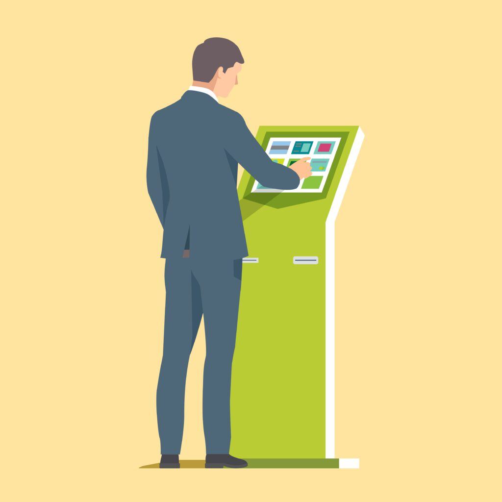 interactive kiosk